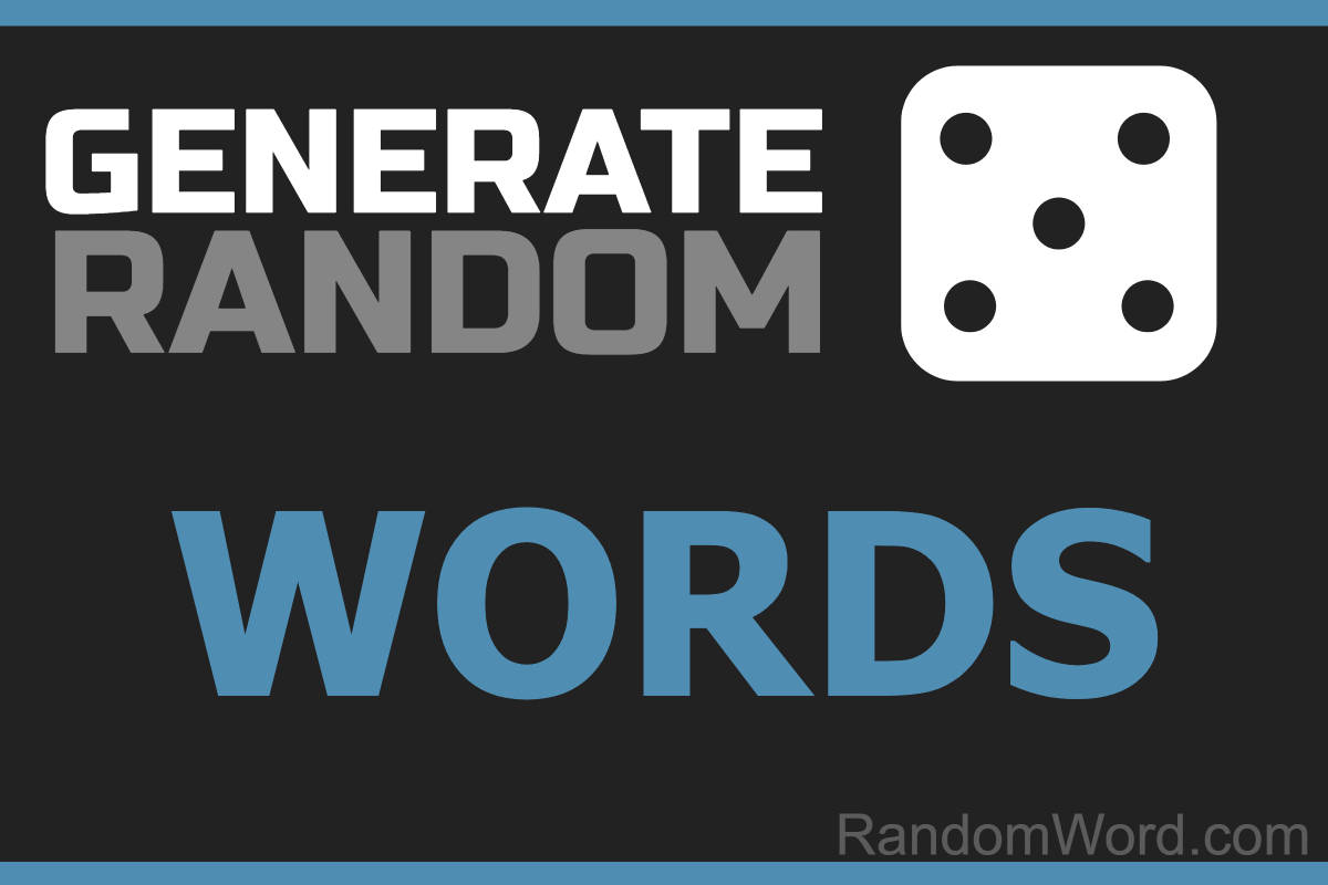 random word generator for drawing